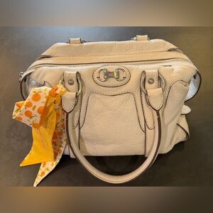 Michael Kors White Satchel